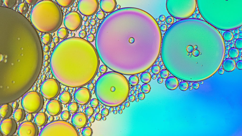 Colorful Oil and Water